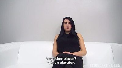 Eighteen Year Old Babe With Big Naturals Fucked During An Interview