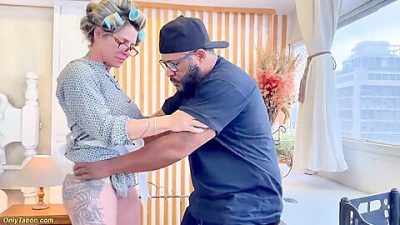 Granny Sabrina Gets Her Ass & Pussy Fucked Pov