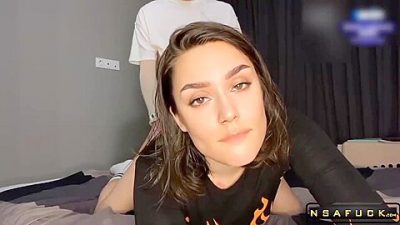 Steamy Student 18+ Gives Oral And Rides Penis